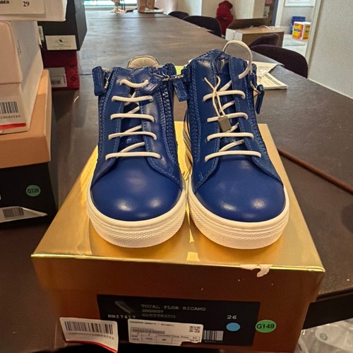 Giuseppe junior blue - giuseppe, leather